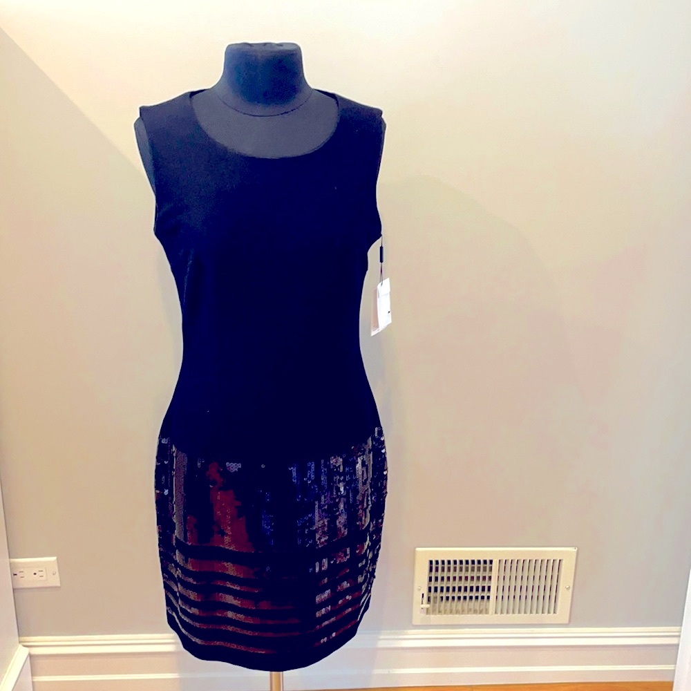 NWT Calvin Klein SZ 12 dress with sequin detail